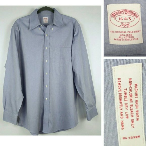 Lot Brooks Brothers non-iron button down shirts - Picture 12 of 16